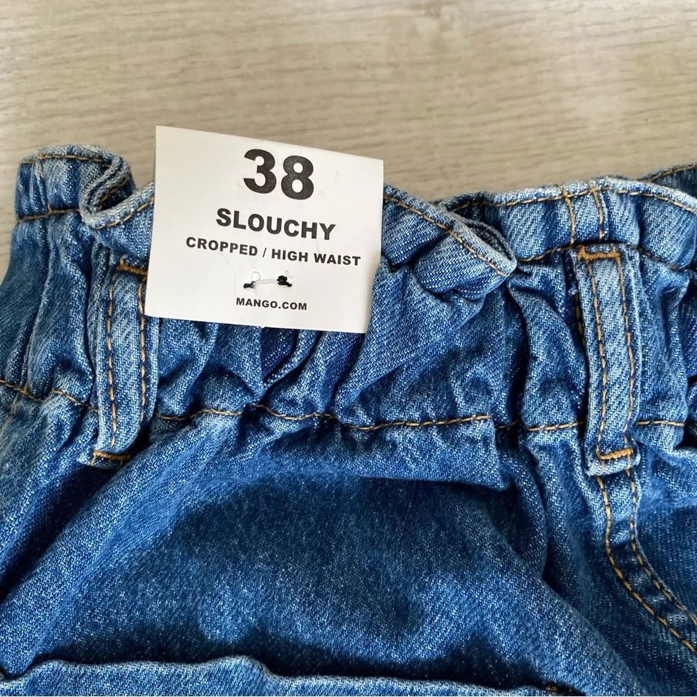 Mango High-Waist Straight Leg Slouchy Jeans - Picture 12 of 12